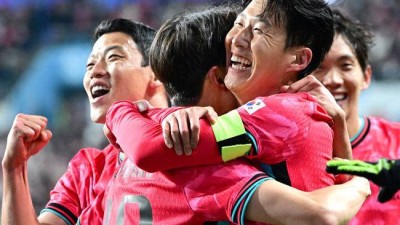'일본·멕시코·이탈리아 다 제쳤다' 韓 축구, 월드컵 파워랭킹 17위! 당당한 亞 최강 평가...단 손흥민+이강인·황희찬 활약 필수