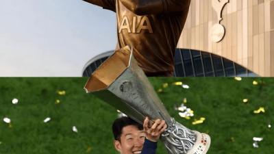 동상 세워 손흥민, 토트넘 역사상 '첫 동상 주인공' 될 수 있을까…벽화 완성 앞두고 기념 조형물 요구 확산