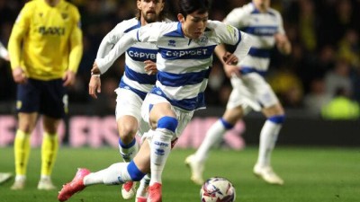 '양민혁 선발 출전' 포츠머스, 찰튼 원정 경기 중 중단…'관중석 의료 사고 발생'