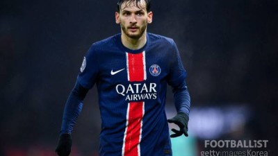 '이강인 제로톱' PSG, '흐비차·마율루·음바예·곤살루 골 축제'로 스타드렌 5-0 격파… 선두 1점 차 추격 [리그앙 리뷰]