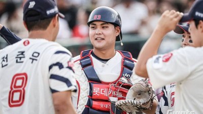 유강남도 '예비 FA', 롯데 안방 괜찮을까…규정타석 목표 김태형이 찍은 19세 샛별의 꿈이 자란다