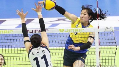 강성형 현대건설 감독 피로골절 앓았던 정지윤, 최대한 보호