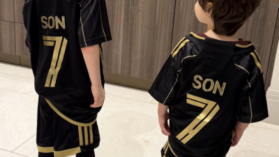 ‘얘들아 흥민 삼촌 기억나지?’ 절친 매디슨만의 손흥민 환영법…가족과 함께 '레전드' 쏘니 반겼다