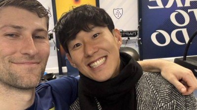 '레전드' 손흥민 공식 작별 인사 남긴 날, '절친'은 케인 기록 향해 또 한 발 나아갔다