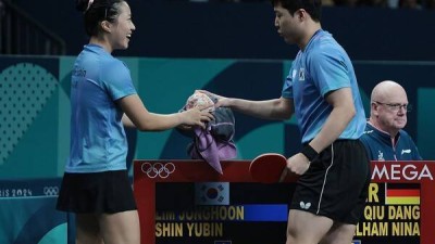 실화인가, '삐약이'가 해냈다… 임종훈-신유빈, 中 연파하고 왕중왕전 우승