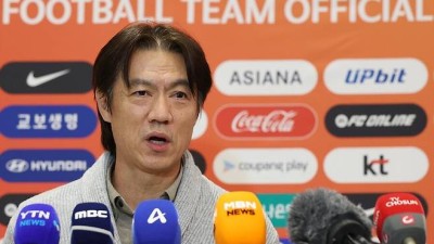 韓 축구, 포르투갈-벨기에-프랑스와도 못 붙는다…홍명보 감독 공식 요구 비슷한 팀과 평가전 했으면