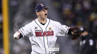 두산, 마침내 'ML 역수출' 플렉센 100만 달러에 컴백…잭로그와 110만 달러 재계약