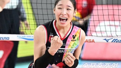 쿠시야! 프로입성 꿈이루고 11득점했지만... 30점 실바 폭격 GS칼텍스 3위 등극[대전 현장]