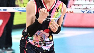 ‘김연경 능력 실화냐’ 몽골 제자 V리그 데뷔→11점 몰아쳤지만…'역전패' 정관장 2연패 수렁, 탈꼴찌 실패