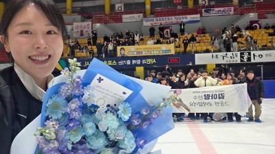 '미소천사' 김아랑, 너무도 진솔했던 '은퇴 이유' 고백 경기 후 아쉬움 아닌 고마움 들어 결심했다 [고양 현장]