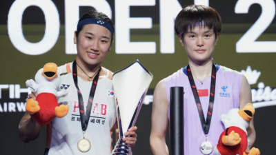 '패패패패패패패패패패패패패패패' 中 왕즈이 솔직 발언 안세영과 경기는 매번 고통스럽다