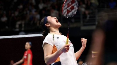 왕즈이도 울고 중국도 울었다… 안세영, 다리 절뚝이며 만들어낸 11관왕 위업