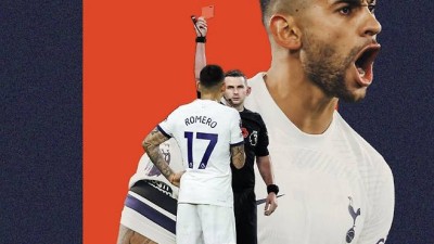 손흥민은 대체 어떤 리더였나...정말 미친 짓→불필요한 행동으로 퇴장 경기 완전히 망친 토트넘 주장, 날 선 비난 폭주