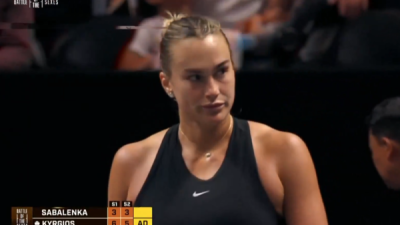 '여자 테니스 1위' 사발렌카, 세계 672위 삼류 남자 선수 상대 완패...여친 폭행-여자테니스 비하 논란도 [더게이트 테니스]