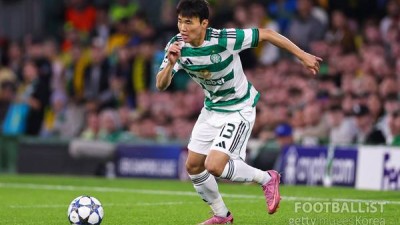'시즌 3호골' 양현준 환상 돌파와 득점, 그러나 셀틱은 후반에만 3실점 침몰 '토트넘 출신 무어 쐐기골' [리뷰]