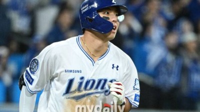 이대호가 칭찬했던 삼성의 영웅, 그날을 기억할까…KBO 3루수 판도 바꿀 다크호스, 최형우까지 만난다