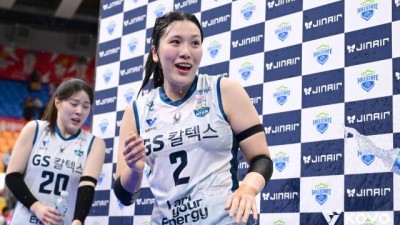 '이런 기적이' 18살 신인은 어떻게 GS 복덩이로 등극했나…데뷔 첫 득점→방송사 인터뷰→물세례, 도파민이 나오더라