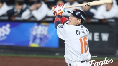 구단서 신경 써주셨다 연봉협상서 웃은 새 신랑 하주석, 목표는 단 하나 '한화 우승' 견인