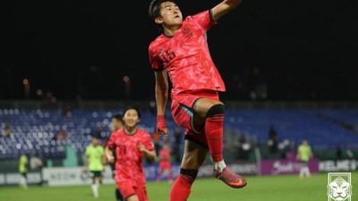 '韓 축구 살린' 막내 백가온 일본 잘 안다, 우리가 충분히 잡아낼 수 있다…4강 한일전 필승 다짐