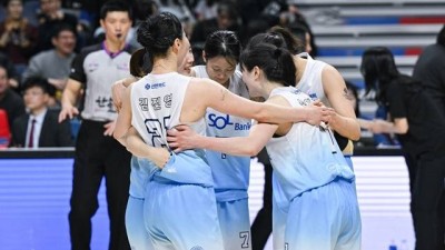 마침내 패패패패패패패패패 끊었다!…‘루이 맹활약’ 신한은행, 2차 연장 혈투 끝 BNK 꺾고 9연패 탈출