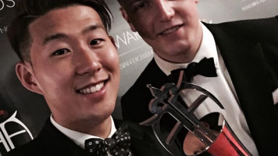 손흥민 왜 여기서 나와? 유럽 변방 명문팀 '깜짝' 등장...'절친' 비머-워커 나란히 10년 전 추억 소환