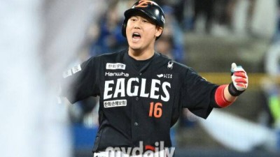 '이런 기적이' 하주석 대반전, 어떻게 FA 미아 위기→2억 대박 드라마 만들었나…헐값 계약 굴욕 극복하다