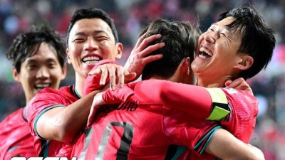 한국 17위, 아시아 1위 확정-일본은 18위 추락, 아시아 자존심 완전히 뒤집혔다