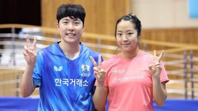 천신만고 끝에 고비 넘겼다…임종훈-신유빈, 풀게임 역전승