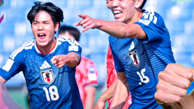 일본 U23, '결승전 전까지 0실점' 중국 '박살'냈다...4-0 무실점 완승으로 대회 2연패