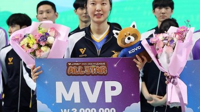 또 하나의 별이 지나…양효진, 은퇴 질문에 조만간 결정할 것