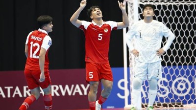 '신태용 깜짝 등장 화제' 인도네시아에 0-5 대패한 한국 풋살