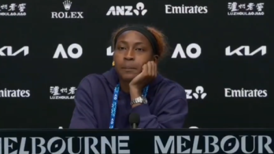 일부러 숨어서 화풀이했는데 그걸 생중계하다니...코코 가우프, 호주오픈 '프라이버시 침해' 비판