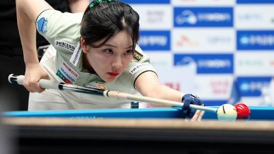 '女 당구 20대 일 내나' 정수빈·김예은, 16강 합류…권발해는 직전 우승자 강지은 제압