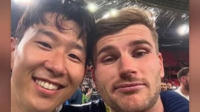 ‘손흥민과 투 샷’ 베르너 미국행 확정하자마자 한 일