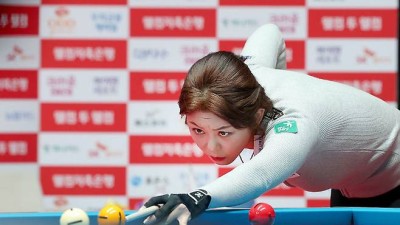 'LPBA 간판' 김가영·피아비, 챔피언십 준결승 진출 좌절