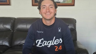 한화 입단제의, 처음엔 거절했다 이유는? 폰세 전설 이을 27세 미남, 콧수염 깎으니 '패기만만'…아내와 아이도 있다 [인터뷰]