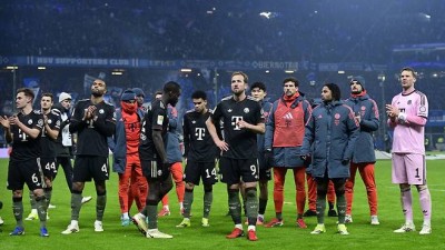 바이에른 왜 이러나? 아욱국전 패배 후 함부르크에도 2-2 무승부...'선발' 김민재, 두차례 결정적 블로킹에도 '최하 평점'