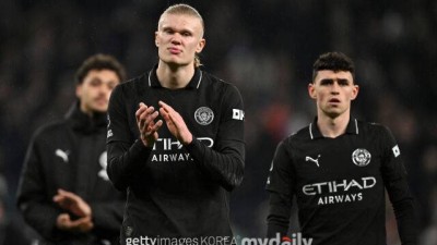 '토트넘 무시하고 자만한 대가 치렀다'…'EPL 선두 경쟁' 맨시티, 2-0→2-2 무승부에 혹평