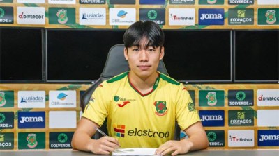 [오피셜]'대한민국 고교생이 포르투갈 직행' 강릉중앙고 유망주 박주영, 파수스 공식 합류+'옷피셜' 공개