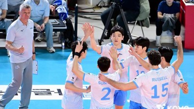 셧아웃 완승, 그런데 아시아쿼터 선수가 사라졌다? 우리팀 주전은…