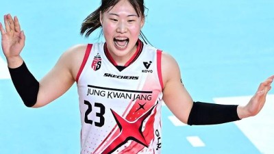 여자배구 '무서운 신인' 떴다…박여름, 첫 선발 출격서 18득점