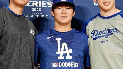 다저스 일본인 트리오 해체 위기…사사키 트레이드? 스쿠발 영입에 쓰일 수도