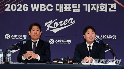 문동주 어깨 이미 30일부터 아팠다 + 홍창기 빠지고 구자욱·문현빈 승선 이유는 → 류지현호 30인 선발 배경 밝혔다 [일문일답]