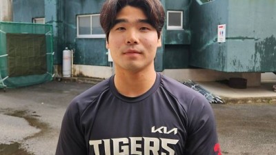 'KIA 외야 긴장해야겠네' 주장 나성범도 주목하는 이 선수…내 매력 보여주고 싶어 8R 외야수의 다짐 [아마미오시마 인터뷰]