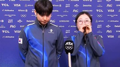 '컬링 남매' 끝내 터진 눈물…'체코전' 앞두고 전하는 진심