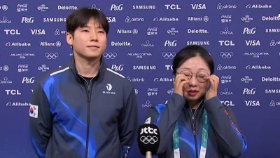 [밀라노 현장]정말 죄송합니다 韓 컬링 믹스더블 눈물의 대국민 사과…'값진 1승' 끝까지 해내는 모습 보일 것