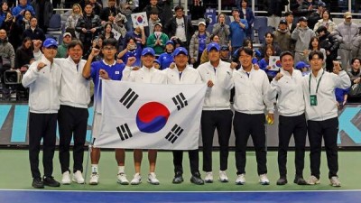 [데이비스컵] '육군 상병' 권순우가 끌고, 정현이 끝냈다…한국, 아르헨티나 상대로 역전 드라마 집필