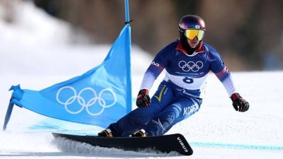 ‘스노보드 간판’ 이상호 평행대회전 8강 탈락, 김상겸은 진출