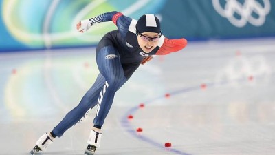 한국 스피드스케이팅 간판 김민선, 1000m 결선서 1분16초24로 레이스 마쳐 [2026 밀라노]