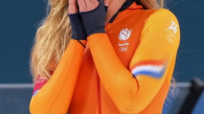 '눈물로 화장 번졌다' 전용기+개막식 불참+디바 논란 '유튜버 복서의 연인' 레이르담, 폴 응원 속 올림픽 신기록 '금메달'...실력만큼은 '진짜'